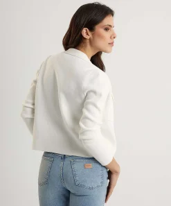 * Blazer Chaleco Corto Puntaknit