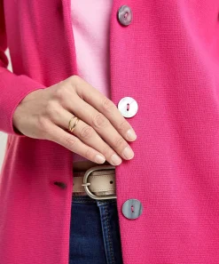 * Blazer Chaleco Puntaknit Largo
