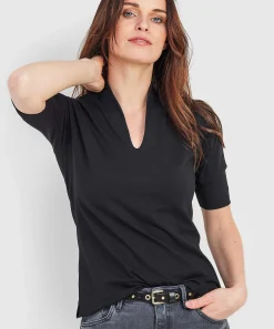 * Essentials Camisa Tulipan Manga Corta