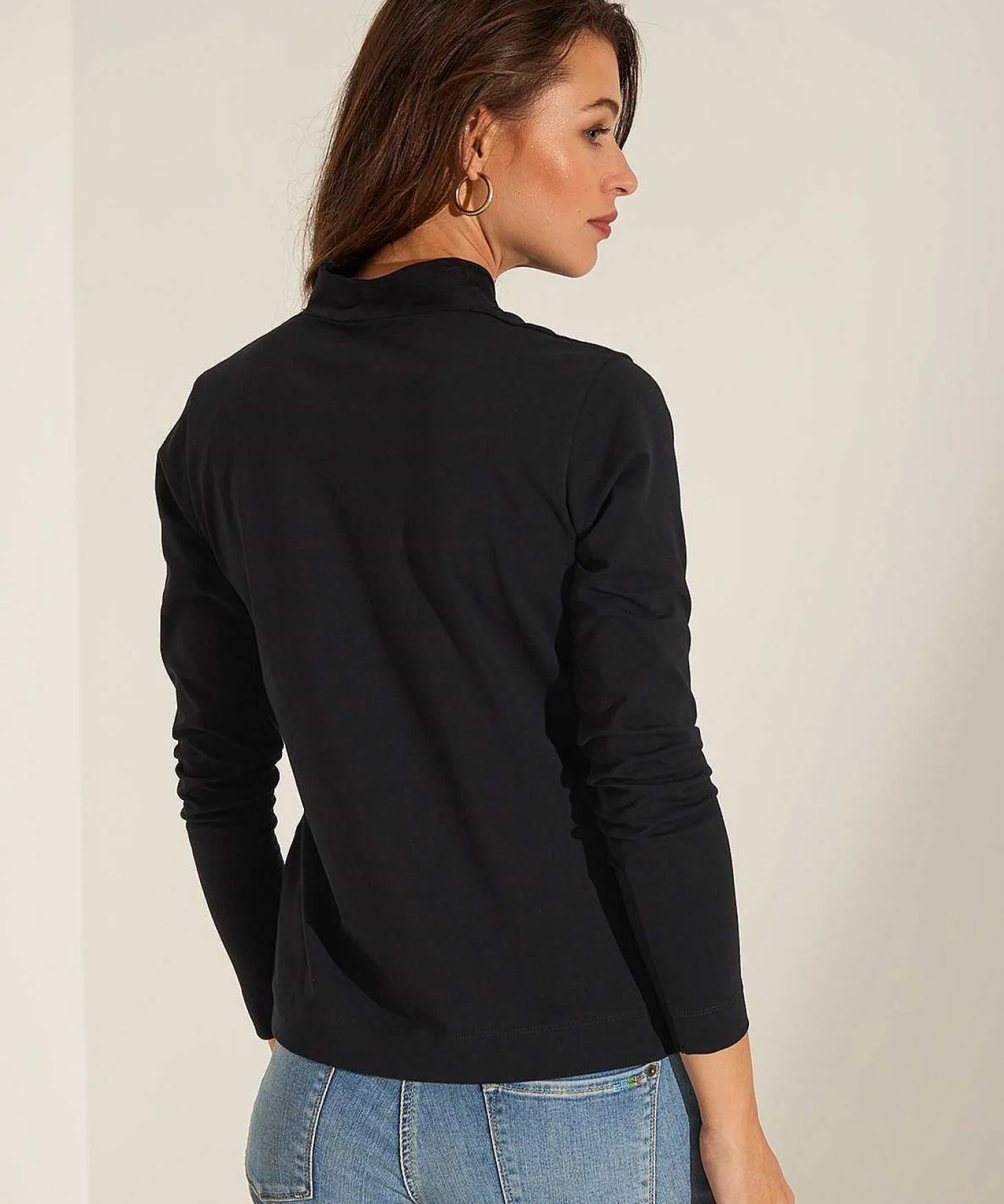 * Essentials Camisa Tulipan Manga Larga