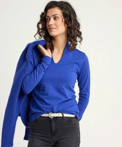 * Essentials Camisa Tulipan Manga Larga