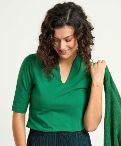 * Essentials Camisa Tulipan Manga Corta