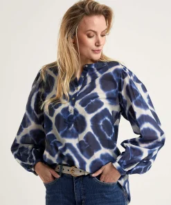0039 Italia Blusa Estampado Batik Anni