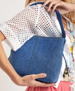 Beck Sondergaard Bolso De Hombro Denim Denima Fraya