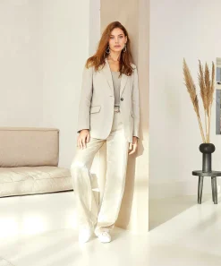 Blazer Extragrande De Lino Emotions