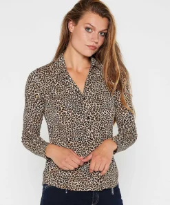 Blusa * De Punto Estampado Animal