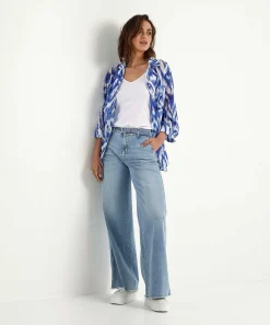 Blusa * De Voile De Algodon Ikat