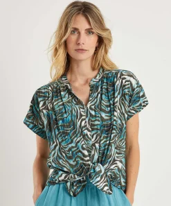 Blusa Con Estampado De Cebra Emotions