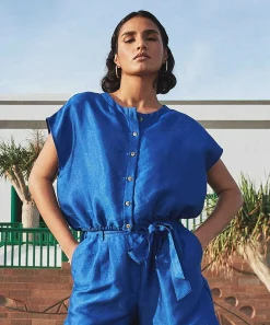 Blusa Corta Brillante De By-Bar Lode Gloss
