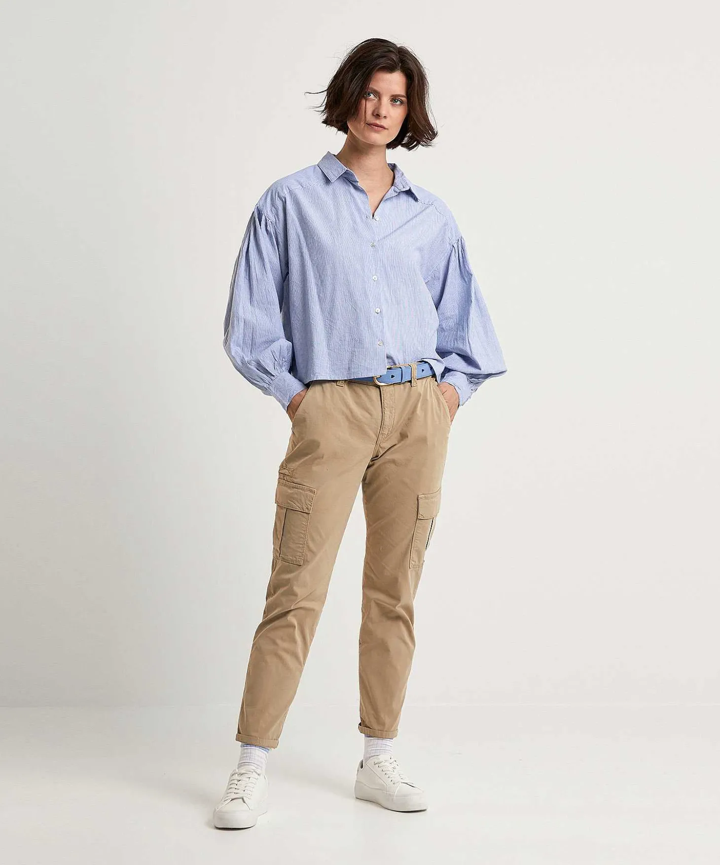 Blusa Corta Oversize Raya Diplomatica Sarah De By-Bar