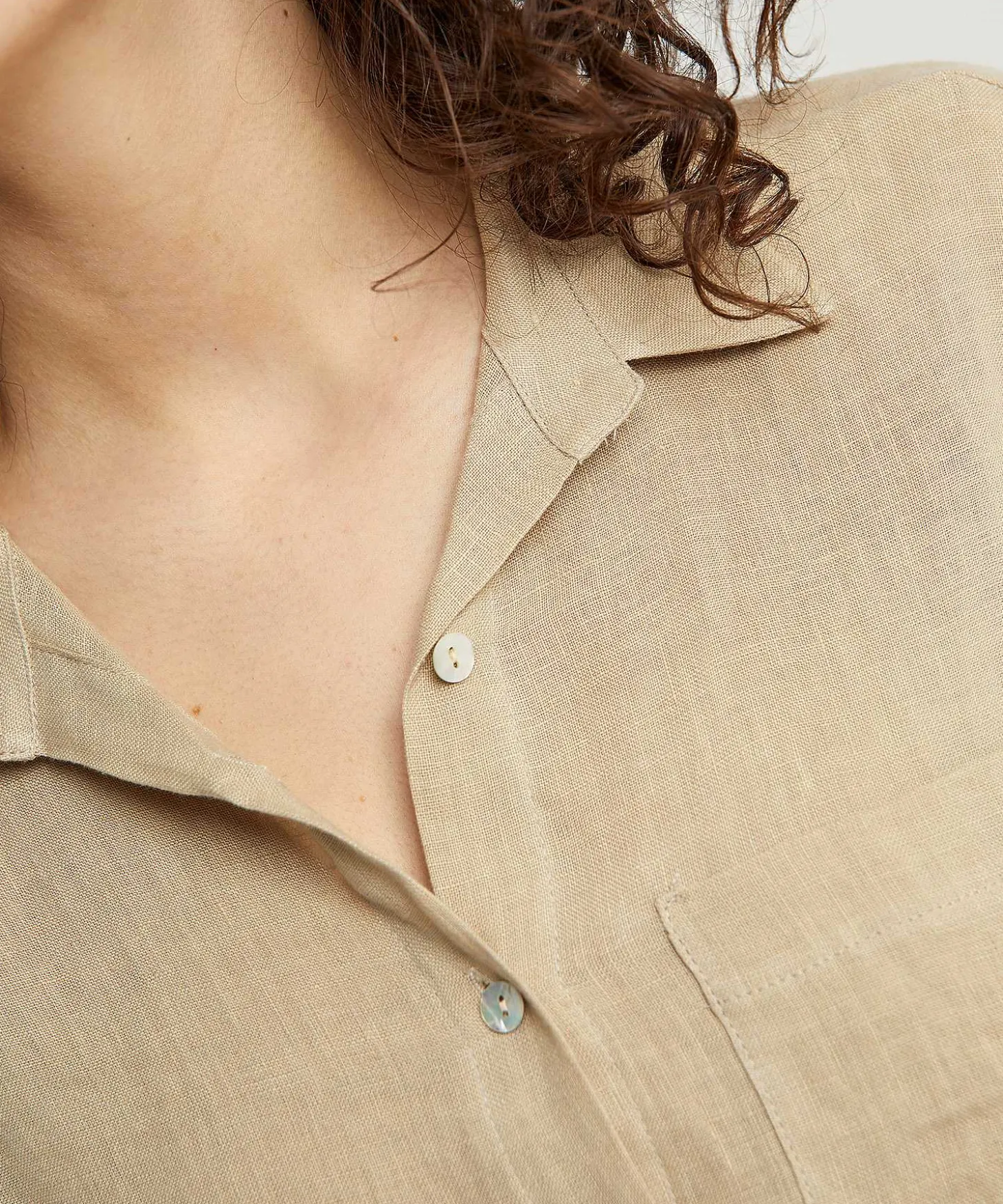 Blusa De Lino By-Bar Cris