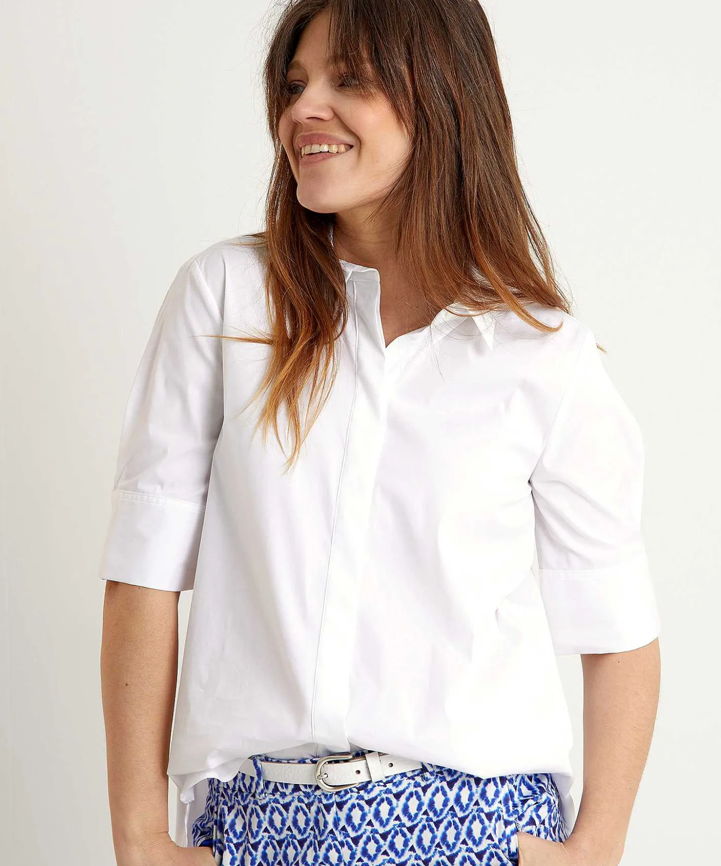 Blusa De Popelina Louis Y Mia