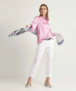 Blusa De Seda Angelegenheit De Herzen