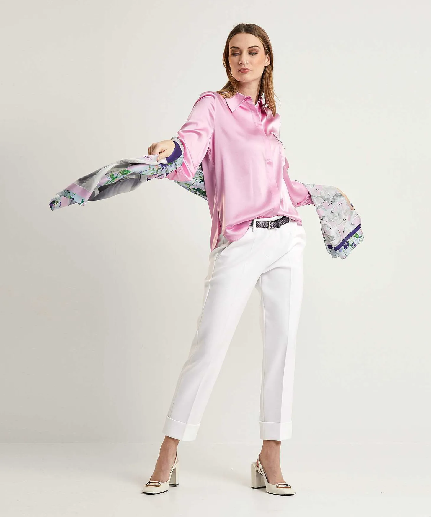 Blusa De Seda Angelegenheit De Herzen