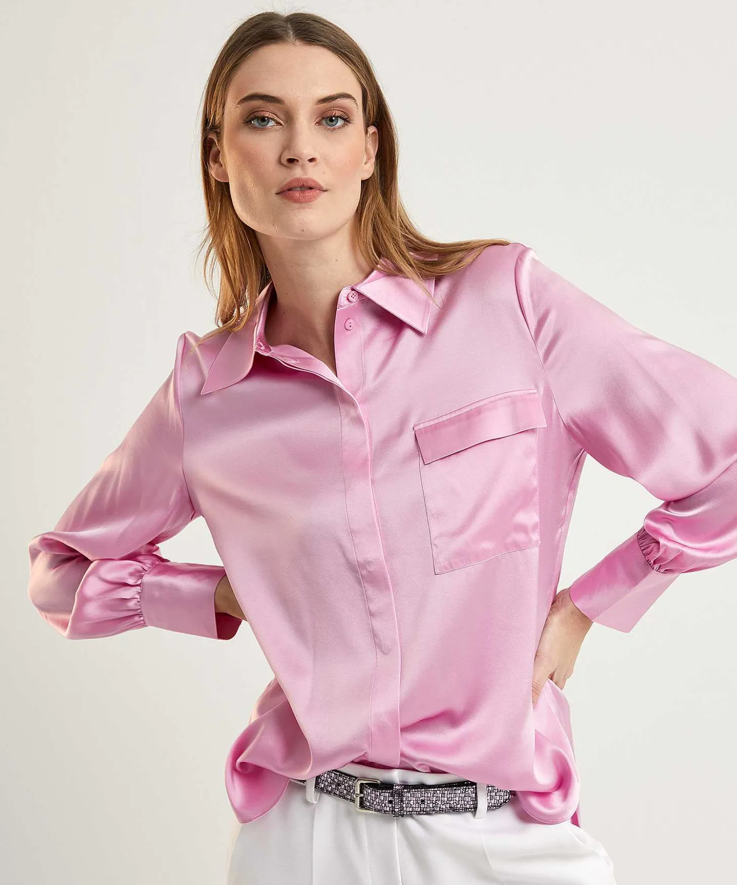 Blusa De Seda Angelegenheit De Herzen