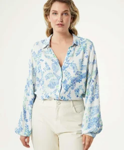 Blusa Fabienne Chapot Estampado Hojas Liv