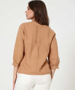 Blusa Giulia E Tu De Lino