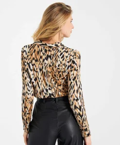 Blusa Giulia E Tu Estampado Animal