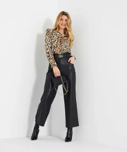 Blusa Giulia E Tu Estampado Animal