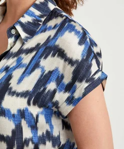 Blusa Giulia E Tu Estampado Descolorido