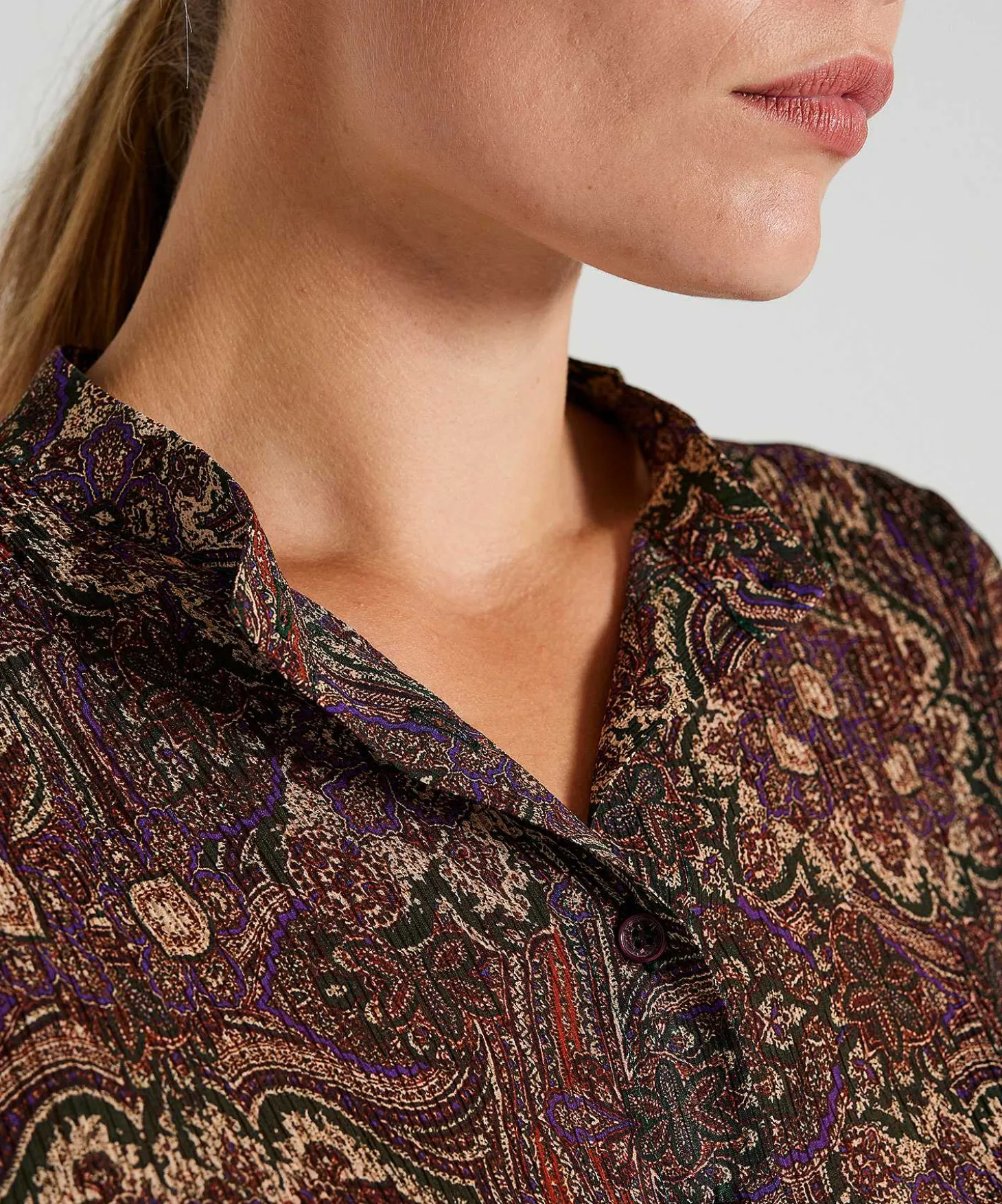 Blusa Jane Lushka Estampado Paisley Rony