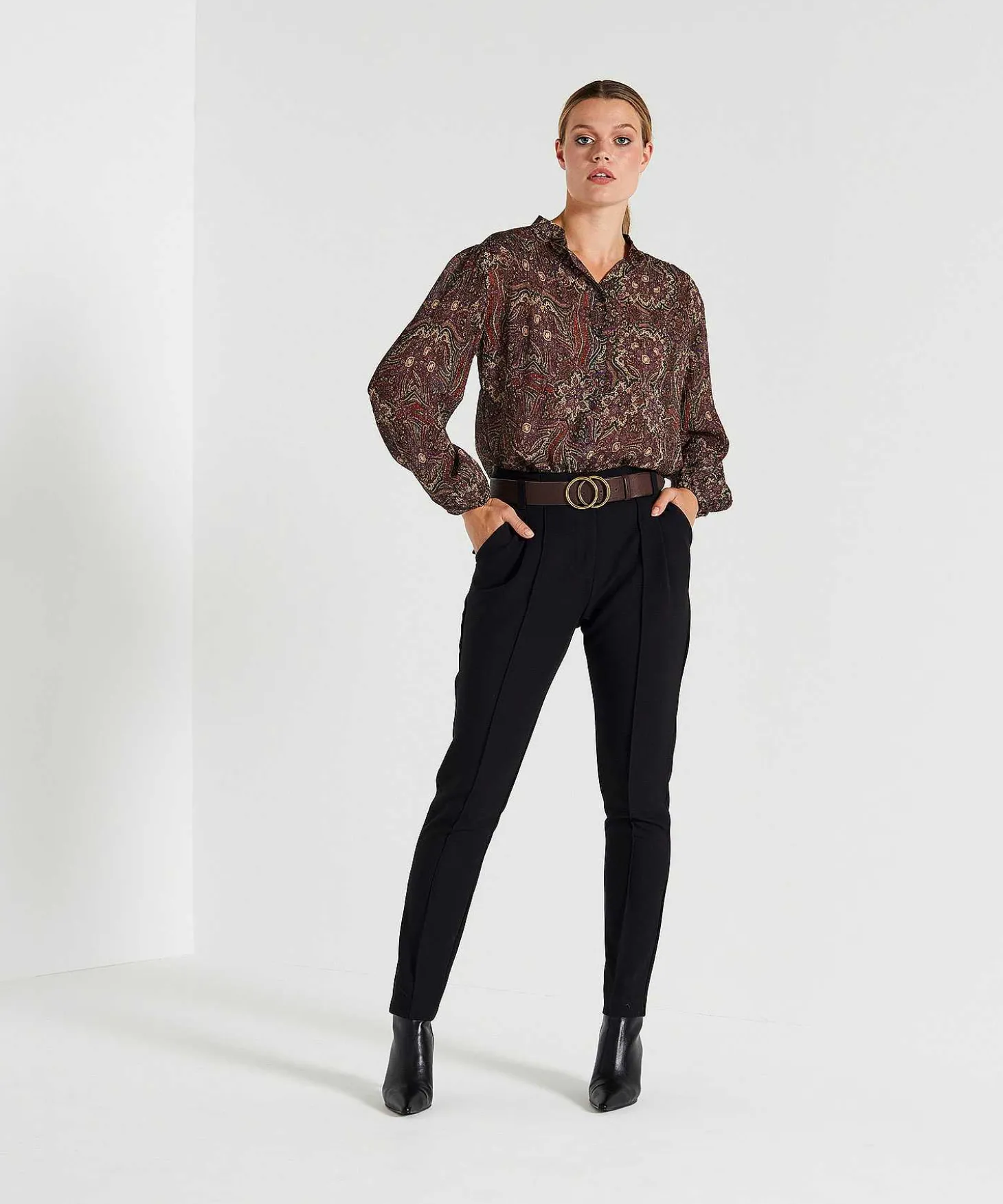 Blusa Jane Lushka Estampado Paisley Rony