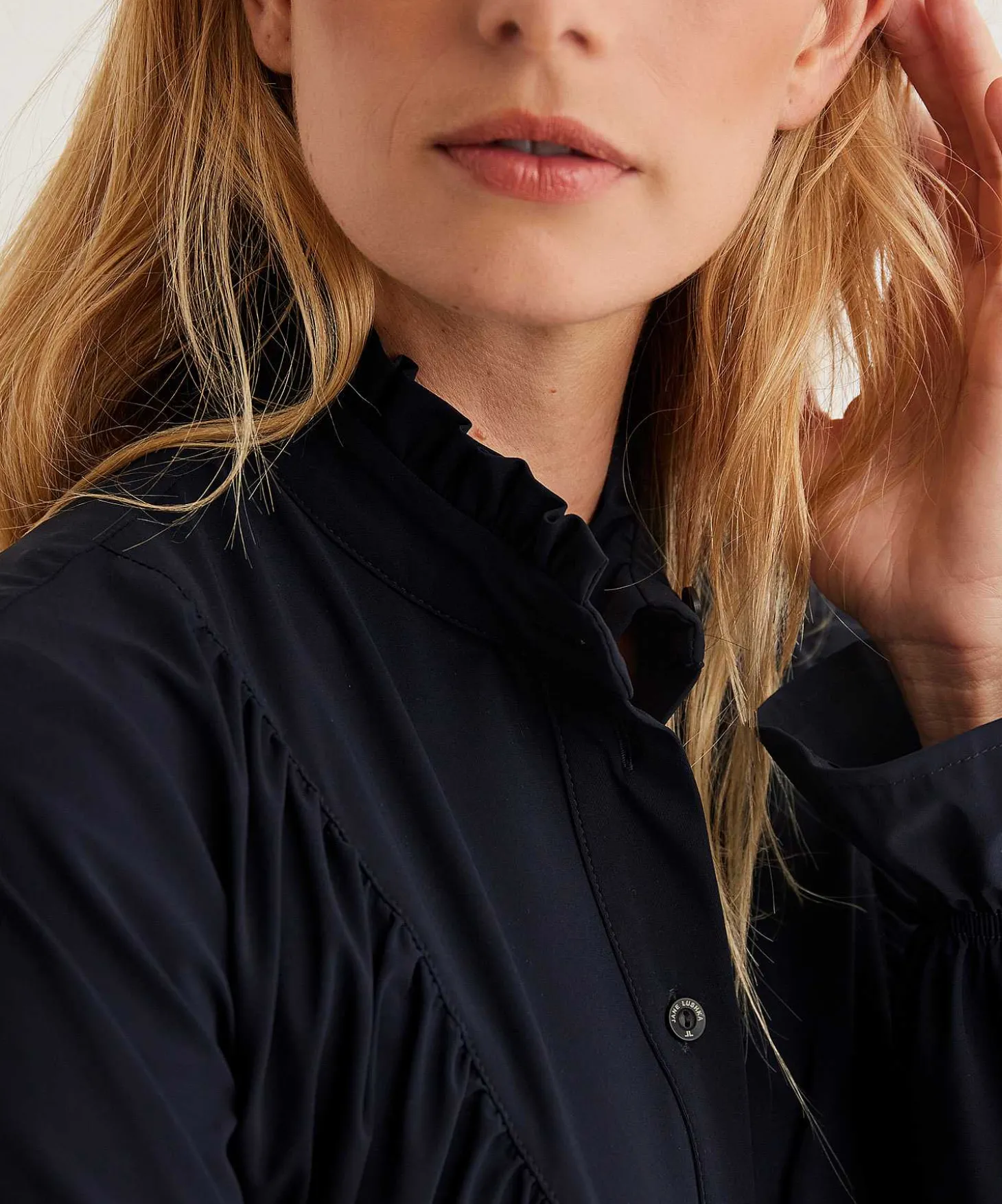 Blusa Jane Lushka Tela De Viaje Roberta