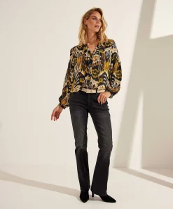 Blusa Kyra Estampado Ikat Vaiana