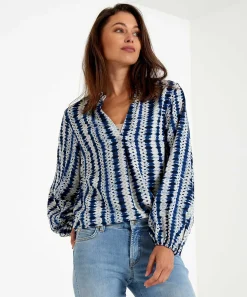Blusa Kyra Tie Dye Rayas Nouky