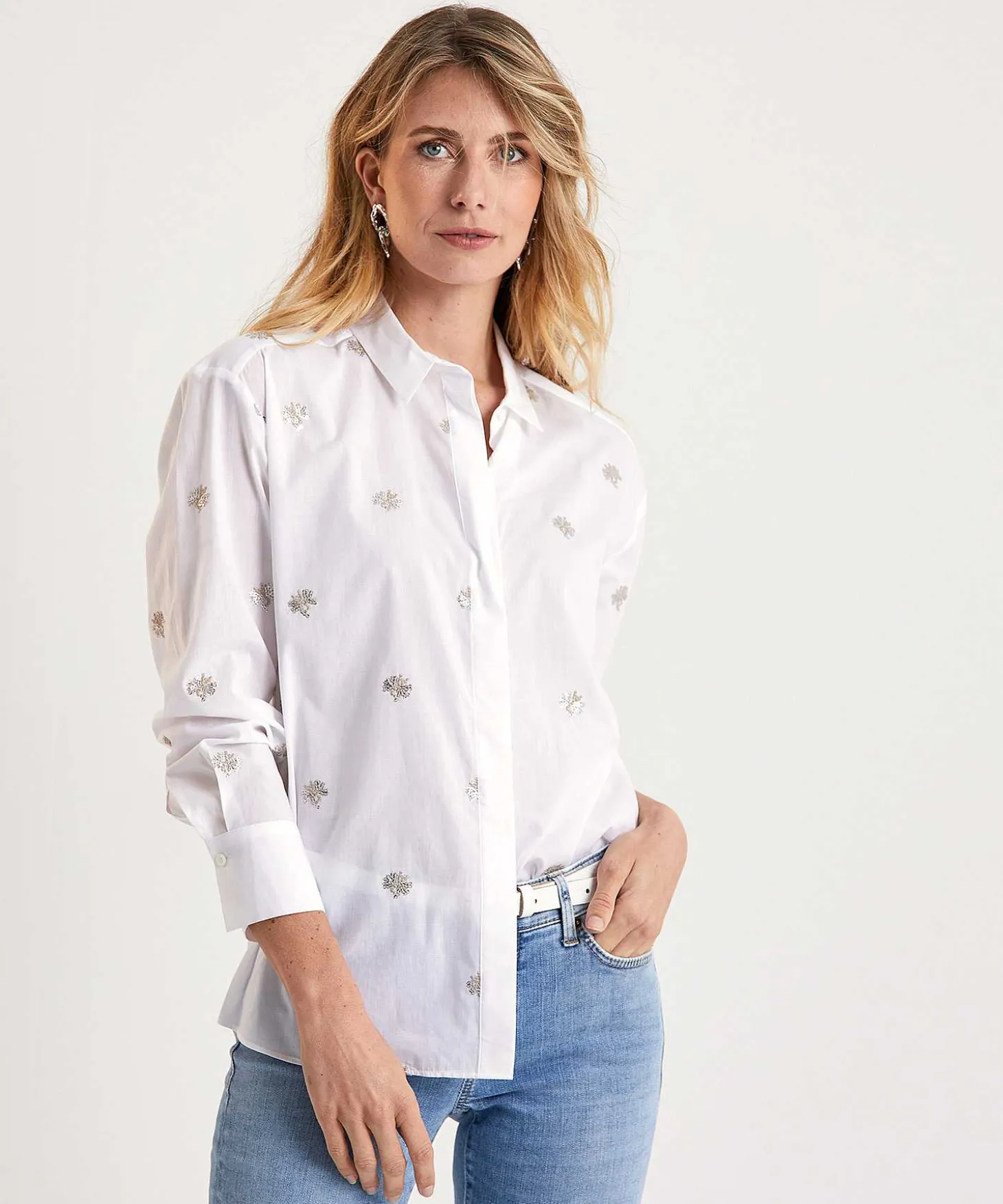 Blusa Louis Y Mia Con Lentejuelas