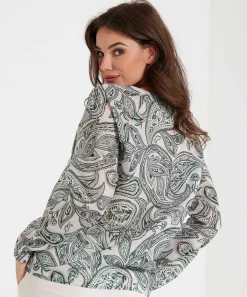 Blusa No Man'S Land Estampado Paisley