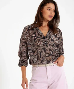 Blusa No Man'S Land Estampado Paisley