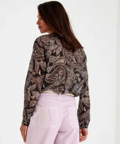 Blusa No Man'S Land Estampado Paisley