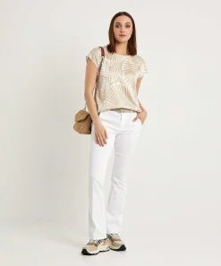 Blusa Sedosa Louis And Mia Bicolor