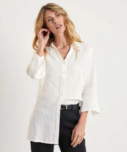 Blusa Tipo Tunica De Lino Kyra Liza
