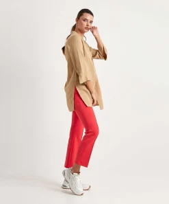 Blusa Tipo Tunica De Lino Kyra Liza