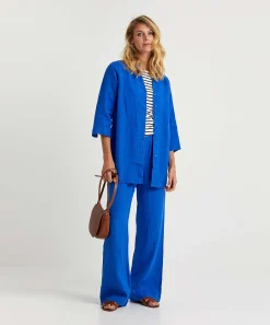 Blusa Tipo Tunica De Lino Kyra Liza