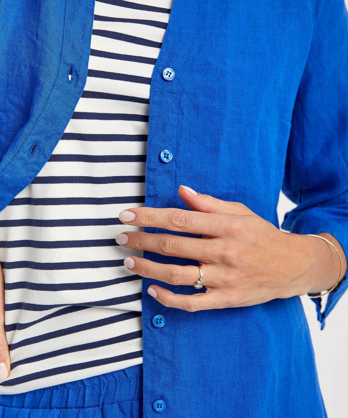 Blusa Tipo Tunica De Lino Kyra Liza