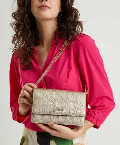 Bolso Bandolera Liu Jo Dorado