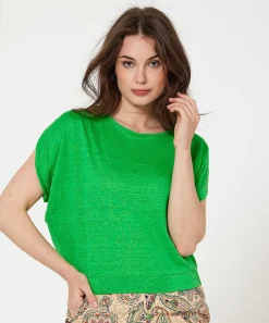 Botones De Camisa De Lino Caroline Biss
