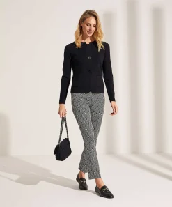 Brax Pantalones Acampanados De Jacquard Malou
