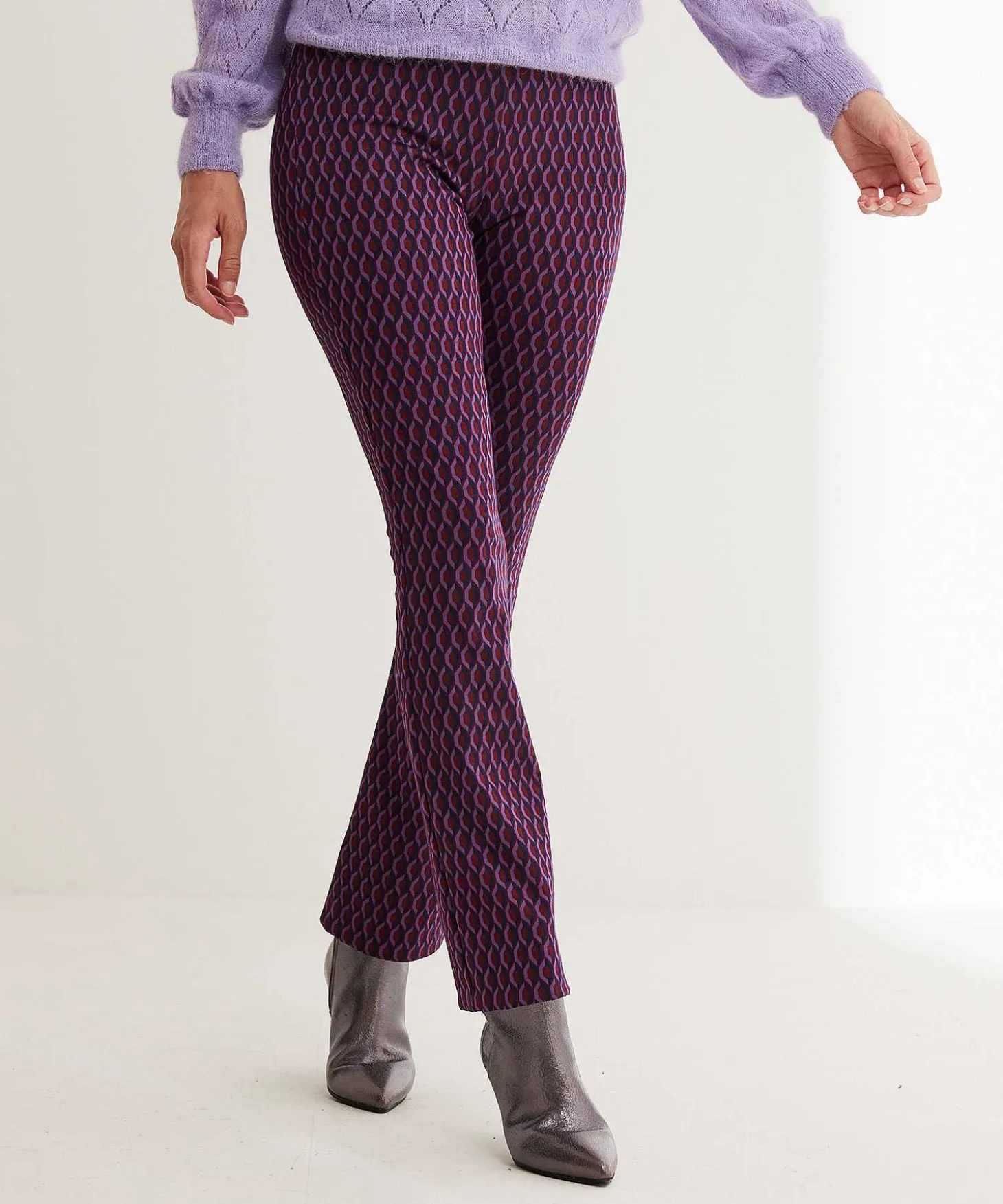 Brax Pantalones Bootcut Retroprint Malou