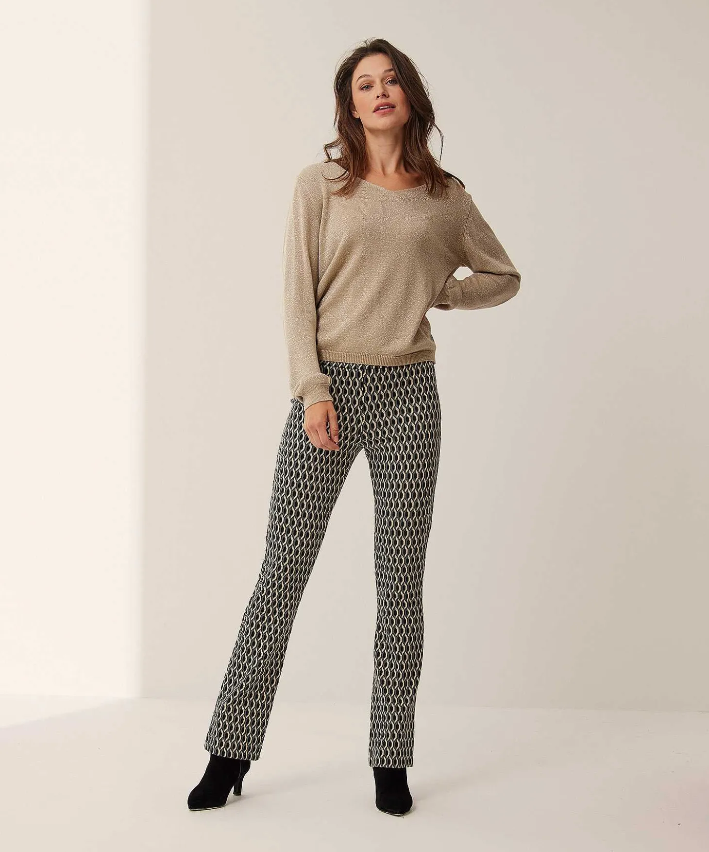 Brax Pantalones Bootcut Retroprint Malou