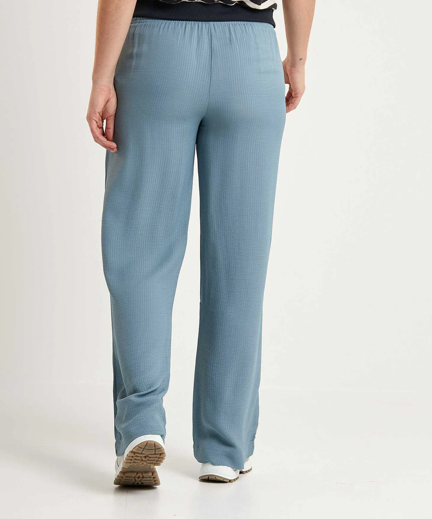 By-Bar Pantalon Palazzo Relieve Robyn