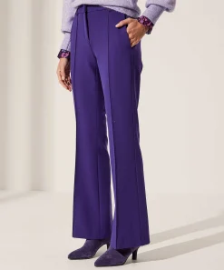 Cambio Pantalon Acampanado Pintucks Fawn