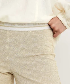 Cambio Pantalon Acampanado Encaje Lurex Francis