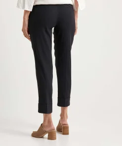 Cambio Pantalon Cropped Mezcla Lino Krystal