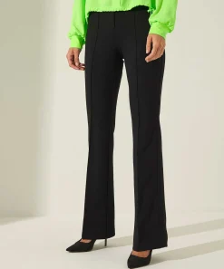 Cambio Pantalon Flare Pintucks Ros