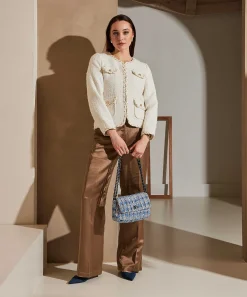 Cambio Pantalones Anchos Sedosos Amelie