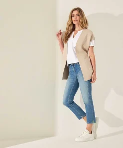Cambio Vaqueros Capri Piper Detalle De Strass
